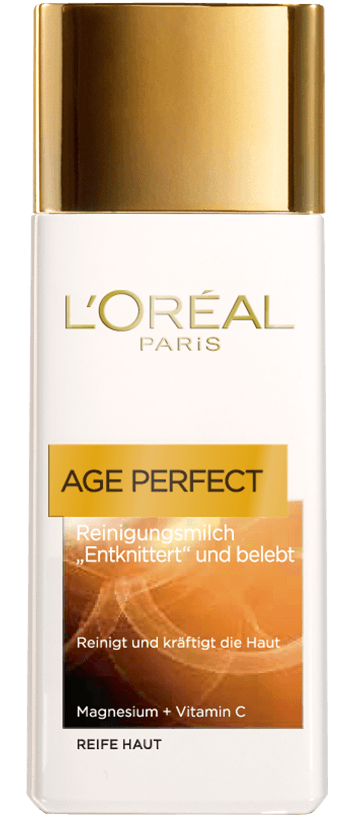 Gesichtsreinigung Reinigungsmilch Age Perfect Packshot